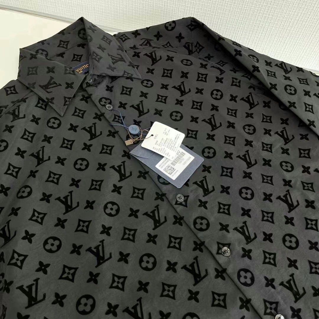 Louis Vuitton Printed Fil Coupe Overshirt