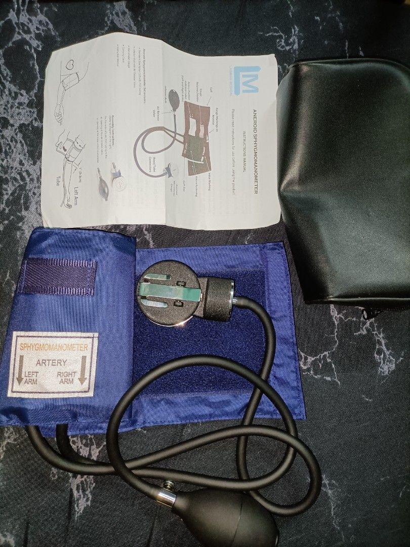Manual Blood Pressure Set / Spygmomanometer / Stethoscope, Health