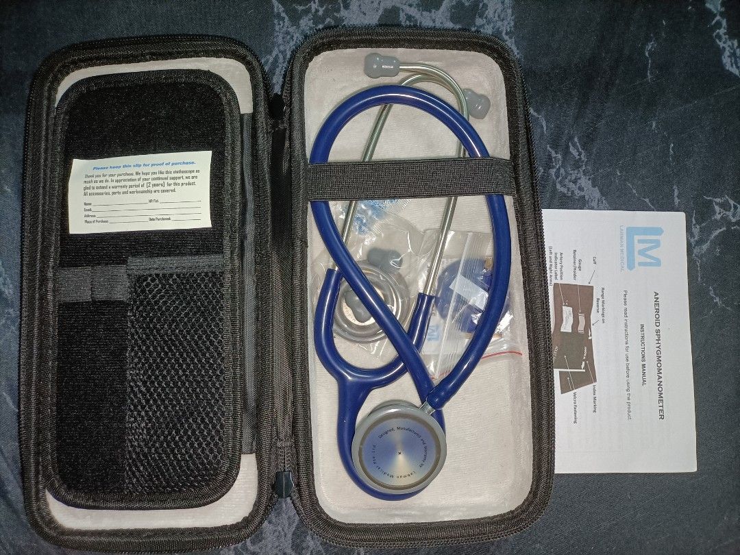 Manual Blood Pressure Set / Spygmomanometer / Stethoscope, Health