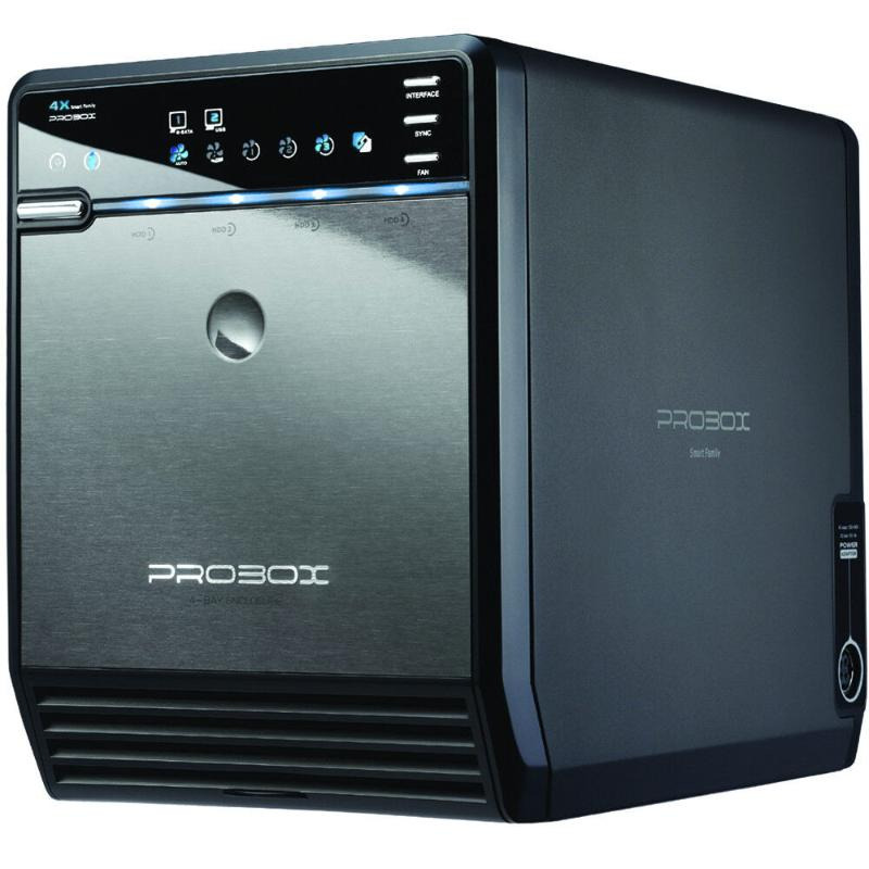 MediaSonic PROBOX 4 Bay 3.5” SATA Hard Drive Enclosure, Computers ...