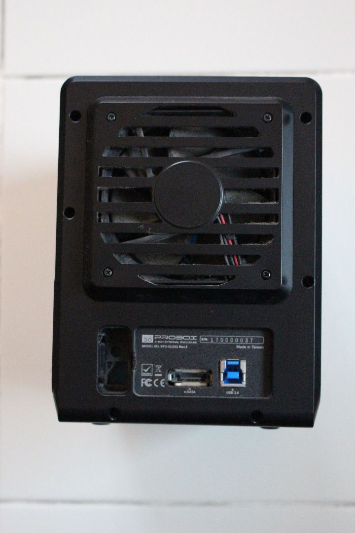 MediaSonic PROBOX 4 Bay 3.5” SATA Hard Drive Enclosure, Computers