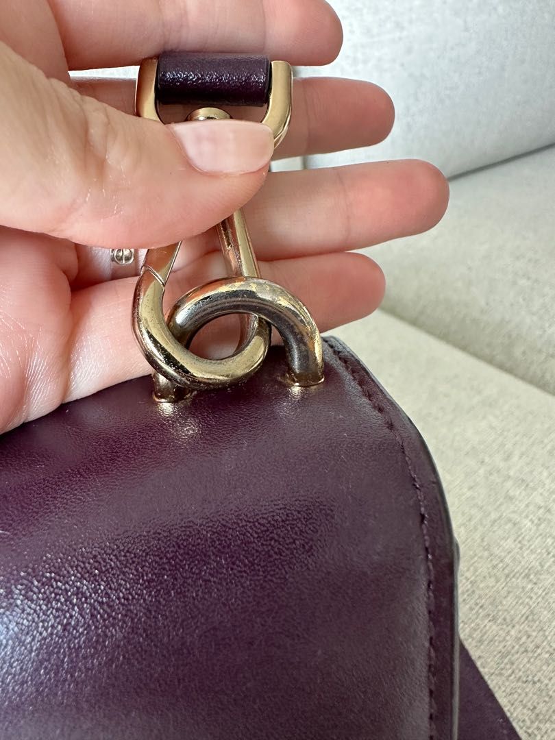 Michael kors deals eggplant purse