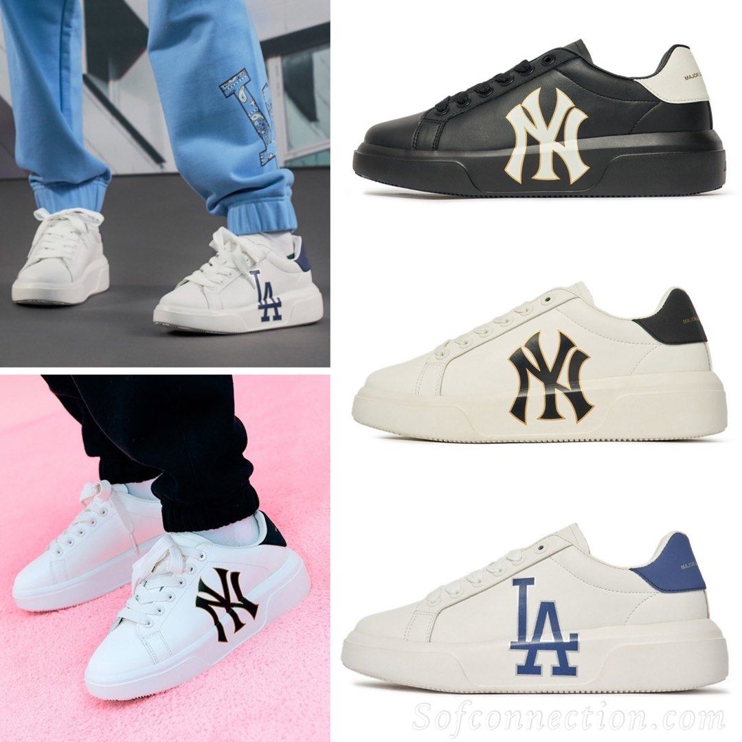 MLB Black Sneaker, Women's Fashion, Footwear, Sneakers on Carousell