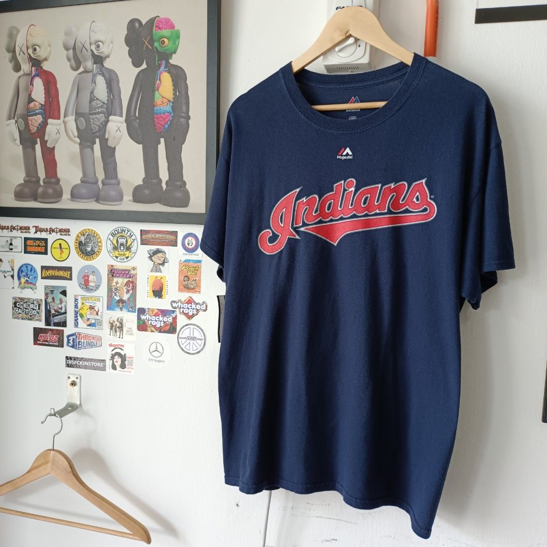 VINTAGE 1995 Cleveland Indians, Men's Fashion, Tops & Sets, Formal Shirts  on Carousell