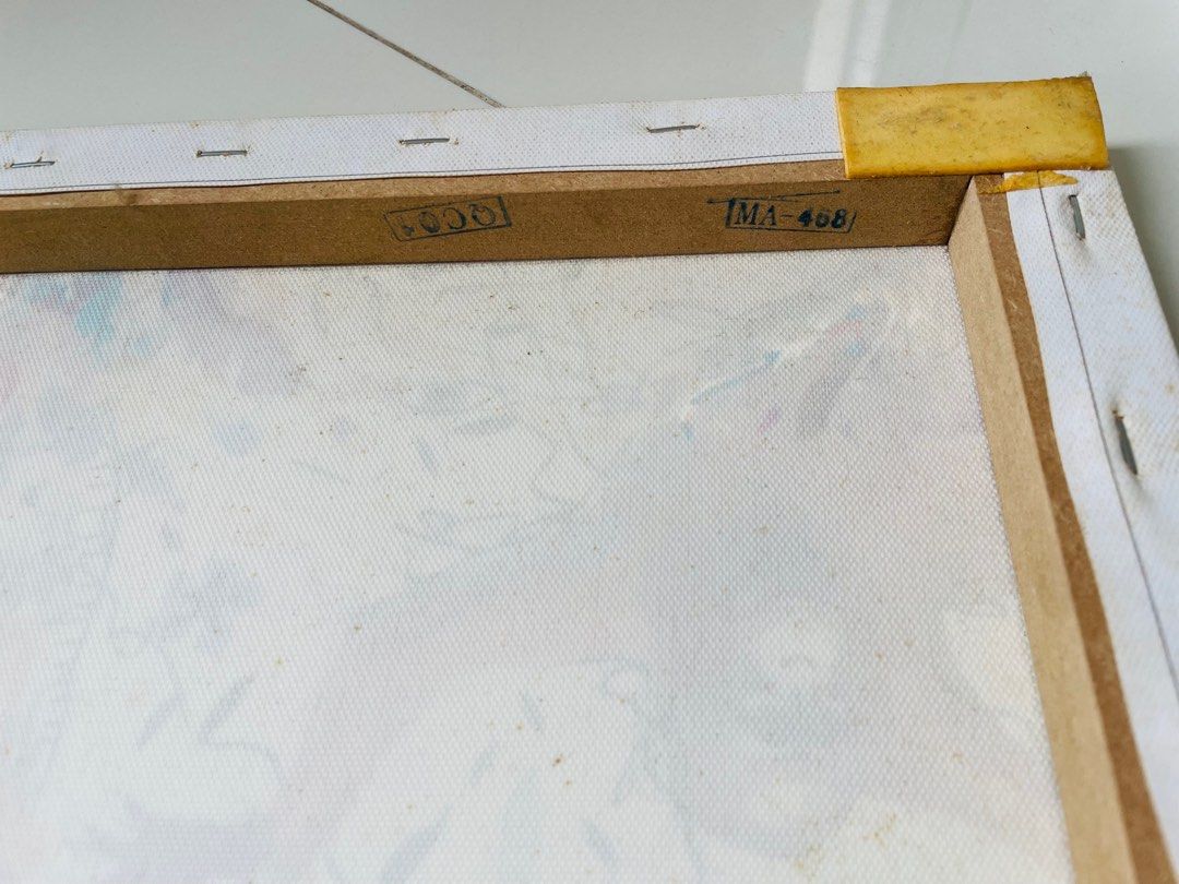 Monkey Pisa Jysk Painting, Desain & Kerajinan Tangan, Karya Seni di