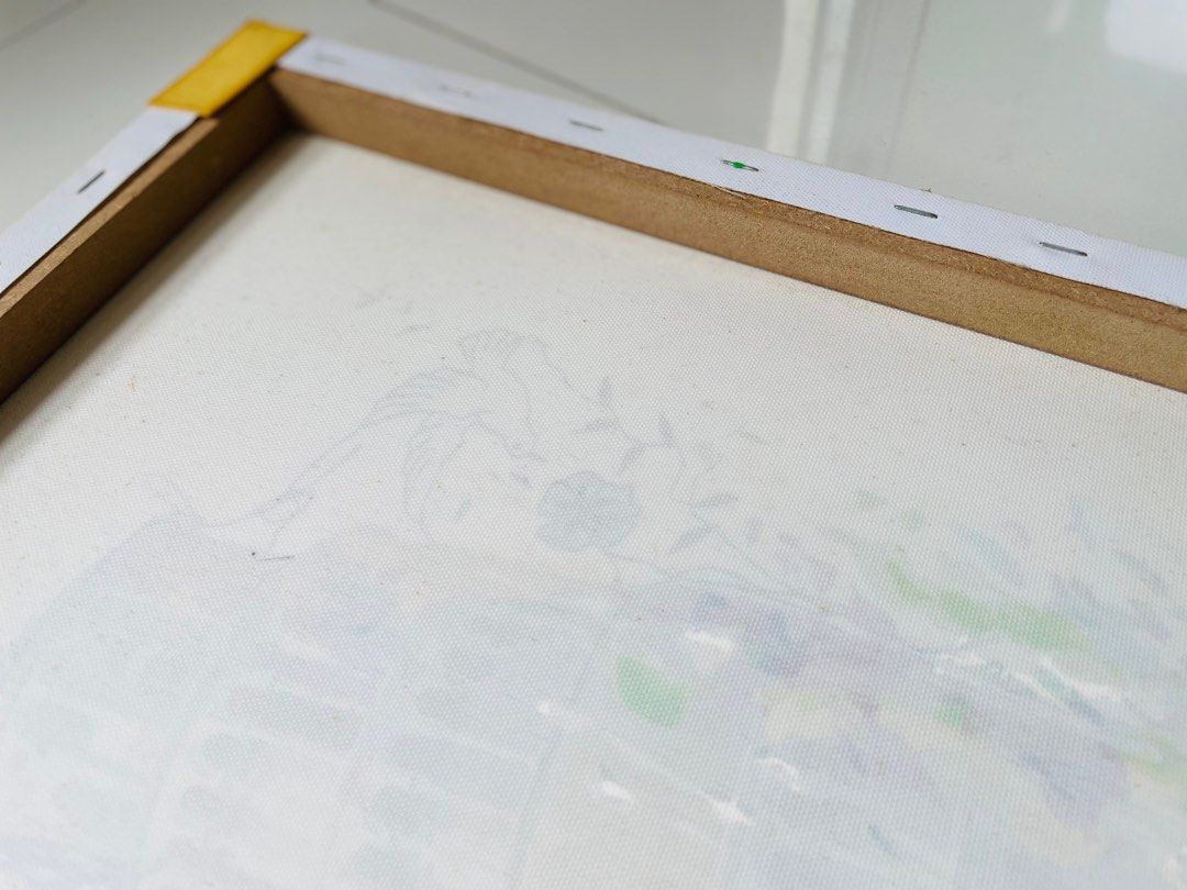 Monkey Pisa Jysk Painting, Desain & Kerajinan Tangan, Karya Seni di