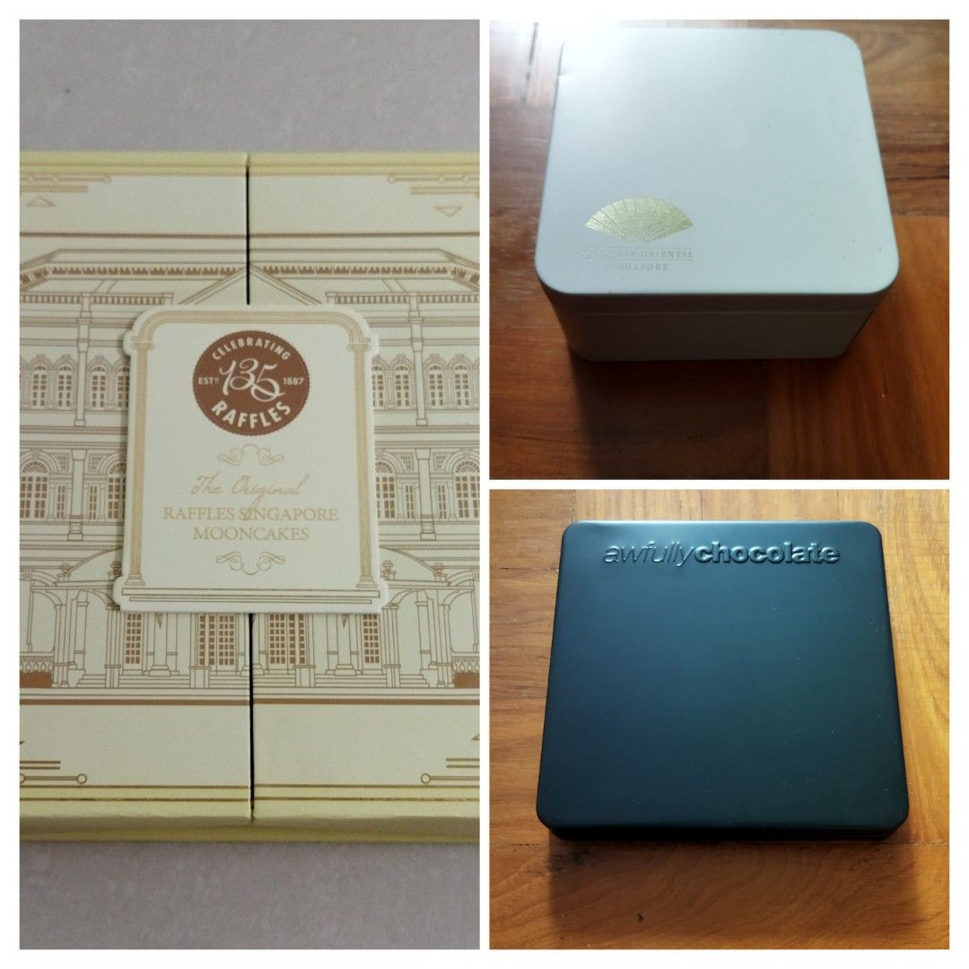 Mooncake Awfully chocolate Box, Furniture & Home Living, Home ...