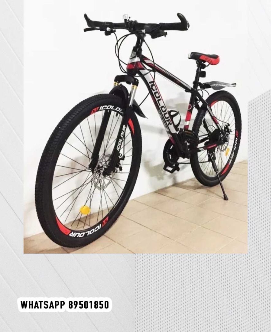 MTB Lightweight with suspension iColour Mountain Bike 26 MTB