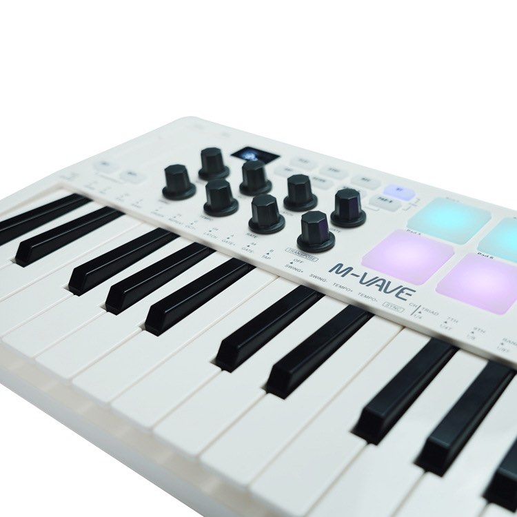 MWAVE 25按鍵MIDI 鍵盤 MWAVE 25 Keys MIDI Keyboard, 興趣及遊戲, 音樂樂器 & 配件, 樂器