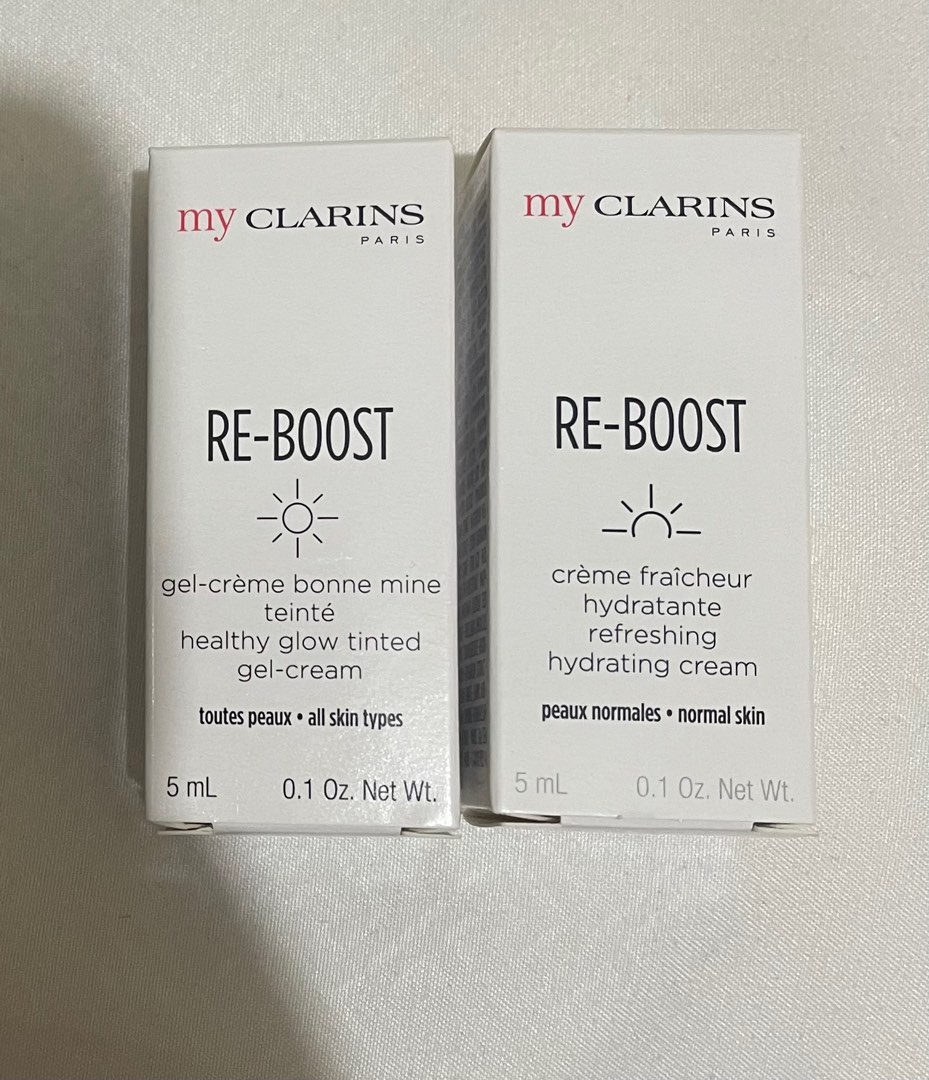 My Clarins hydrating cream and gel cream, Beauty & Personal Care, Face