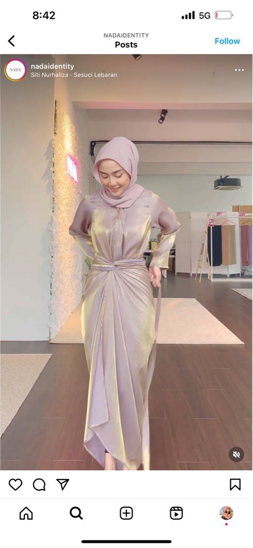 Nada x Fuzana Mokhtaza, Women's Fashion, Muslimah Fashion, Baju Kurung ...