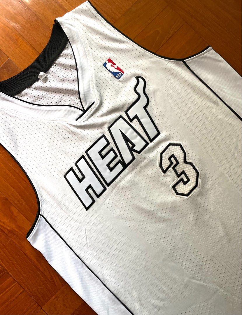 White Hot LeBron James: adidas Miami Heat NBA 2012-2013 White