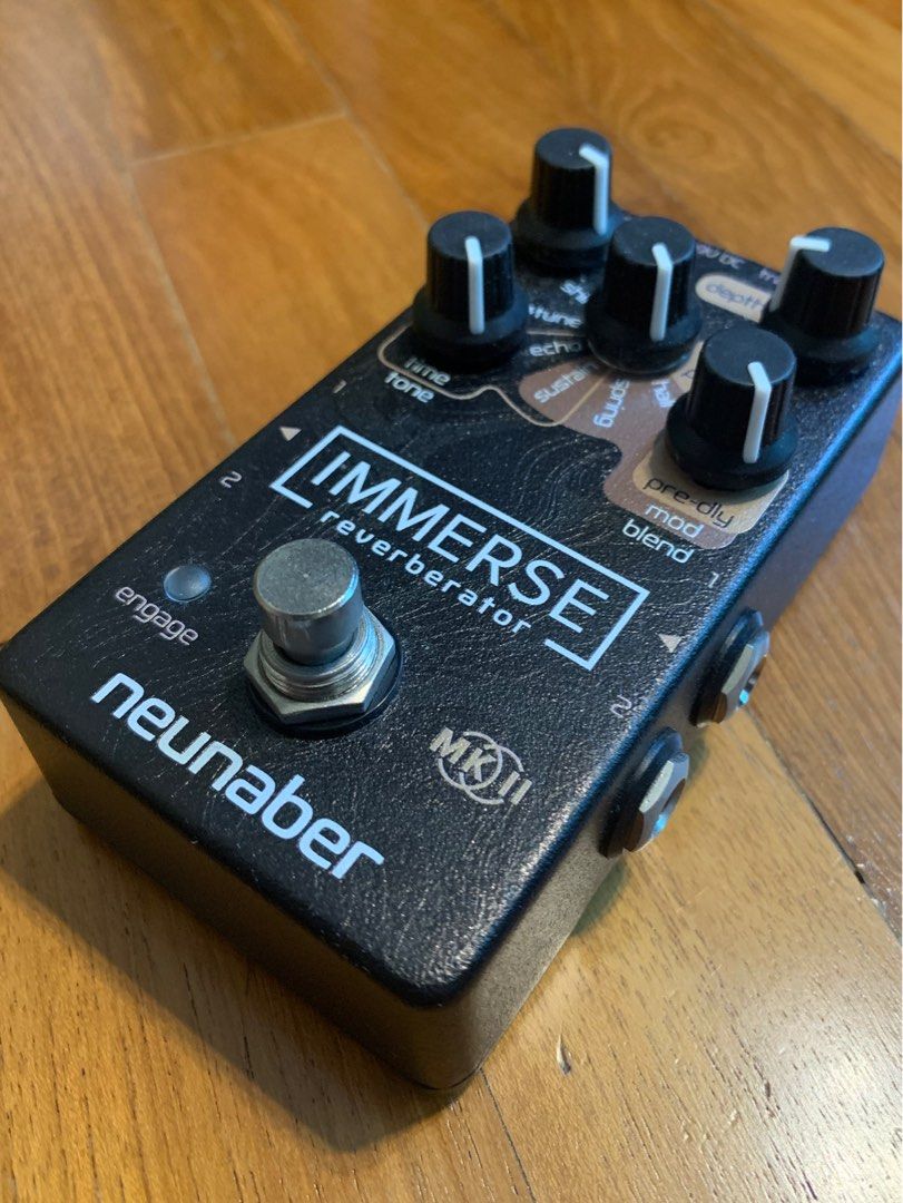Neunaber reverb Immerse MK II Guitar Pedal, Hobbies & Toys, Music & Media, Musical Instruments