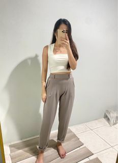 (NEW) Gray Long Pants / Celana Panjang Wanita