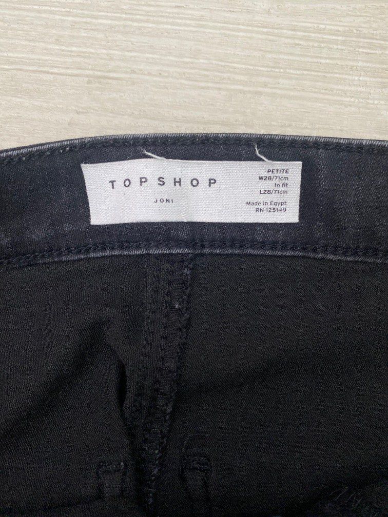 petite joni jeans topshop