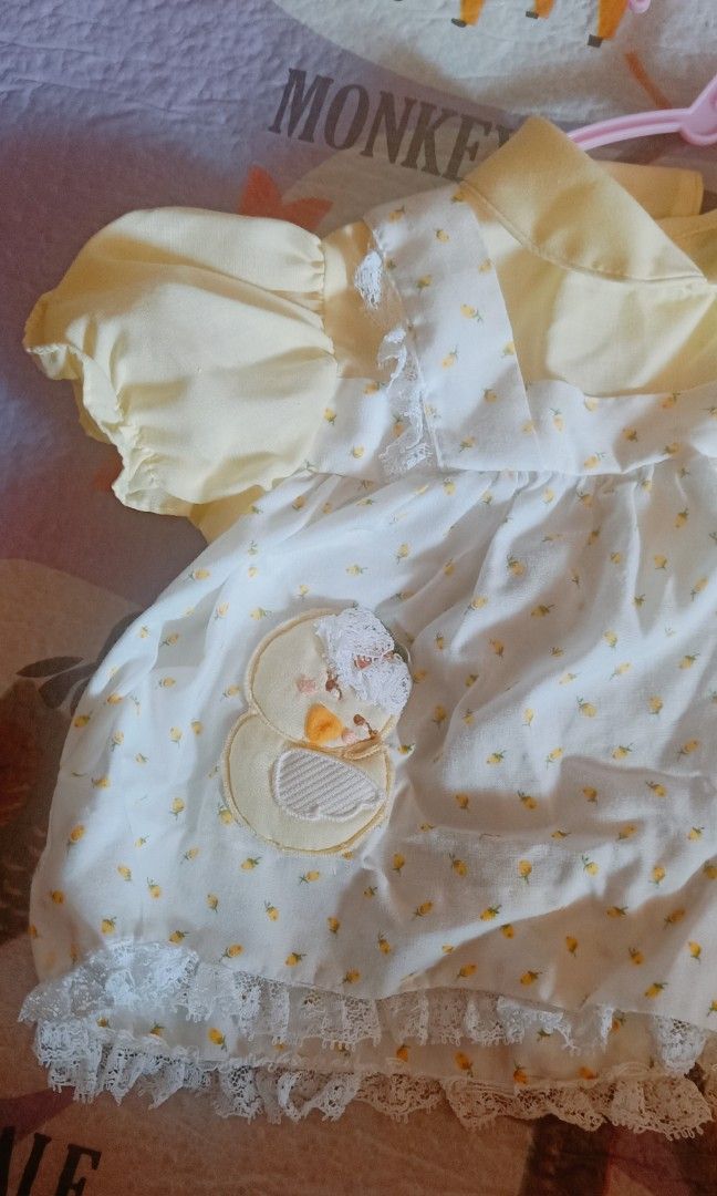 Newborn Baby Dress (Category: Babies & Kids Fashion) located in Bulacan. Submitted by maxxinetaylor (Listing ID 1223219360, Image 3). Description: Used once nung newborn pictorial lang So Cute and Nice in person Bagong Bago pa with Panty Hose (Leggings).