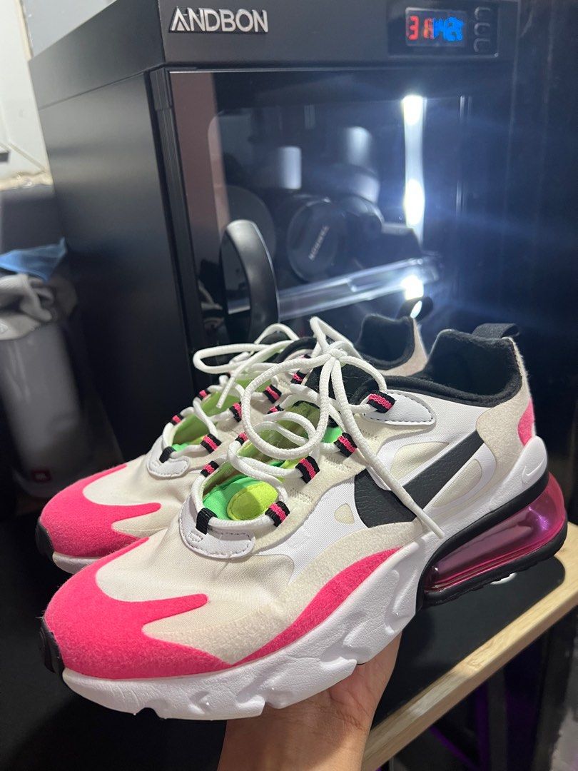Nike air max 270 react deals hyper pink