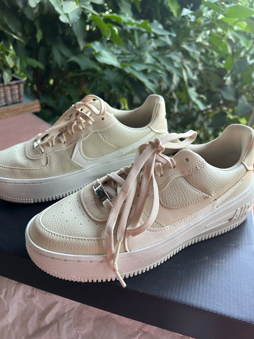 Nike Air Force Women's Shoes in Fossil, Women's Fashion,  Footwear, Sneakers on Carousell