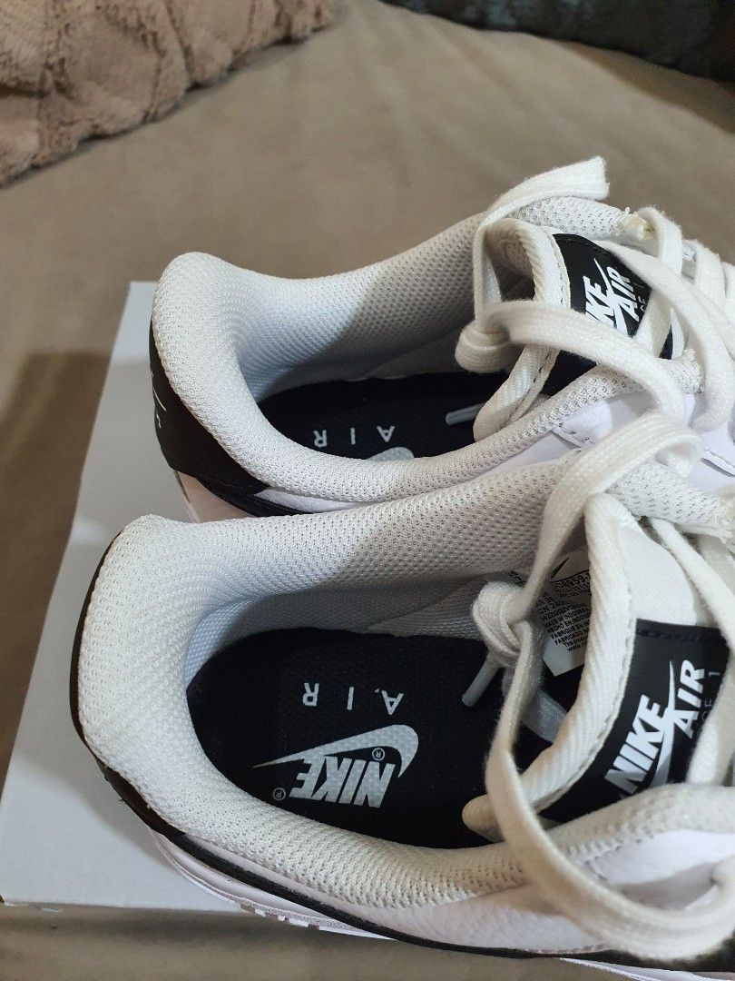 womens air force 1 white with black swoosh