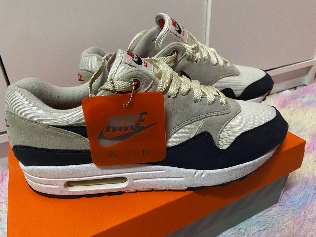 Nike Air Max 1 Anniversary Obsidian Men s Fashion Footwear