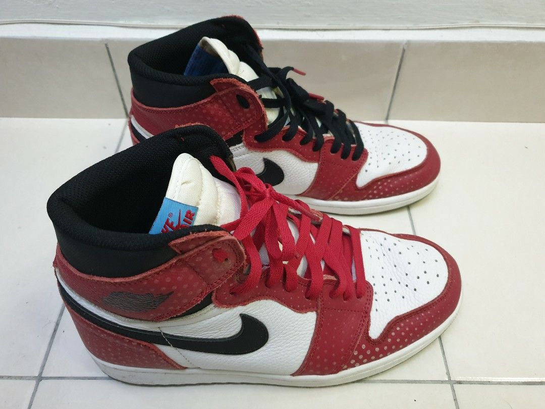 aj1 spiderman stockx