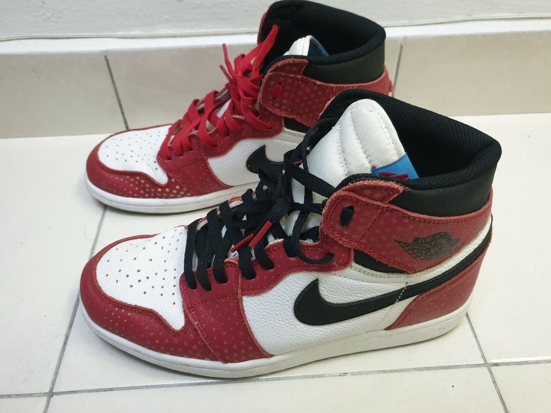 aj1 chicago spiderman