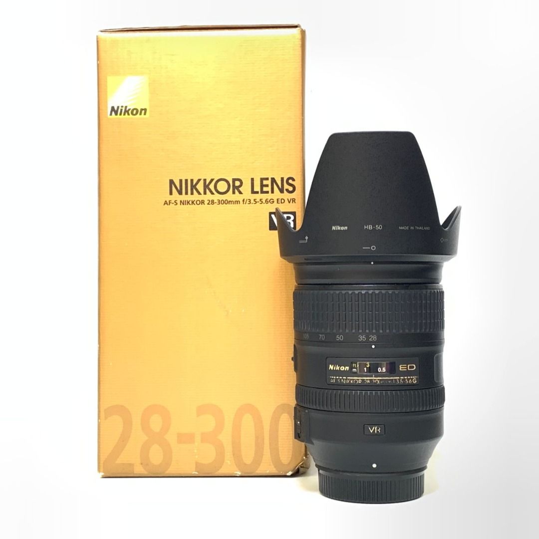 Nikon 28-300mm F3.5-5.6 ED VR G Lens (99% New), Photography, Lens ...