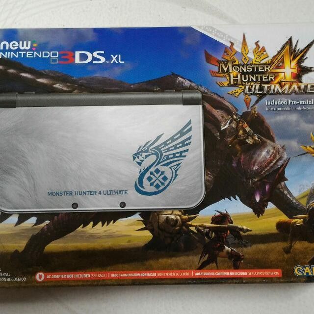 BOX Nintendo 3DS XL BOX (Monster Hunter Edition), Video Gaming, Video