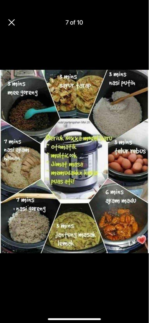 Nasi ayam store pressure cooker