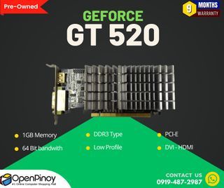 Nvidia Geforce GT 520 | Pre-Owned
