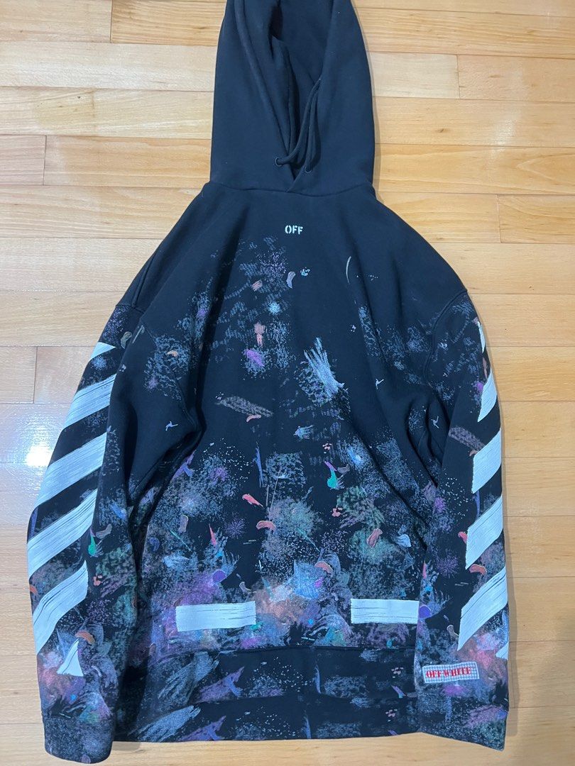 Off white galaxy hoodie price deals