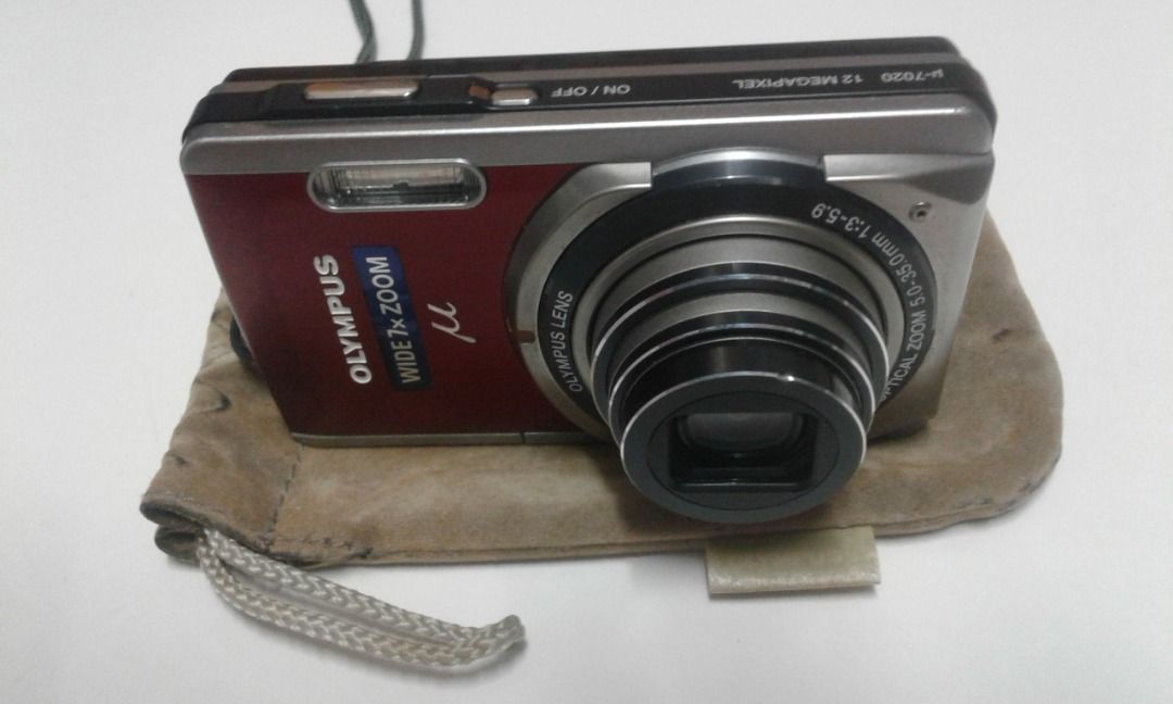 OLYMPUS　μ-7020 Olympus µ 7020 Digital Camera - YouTube