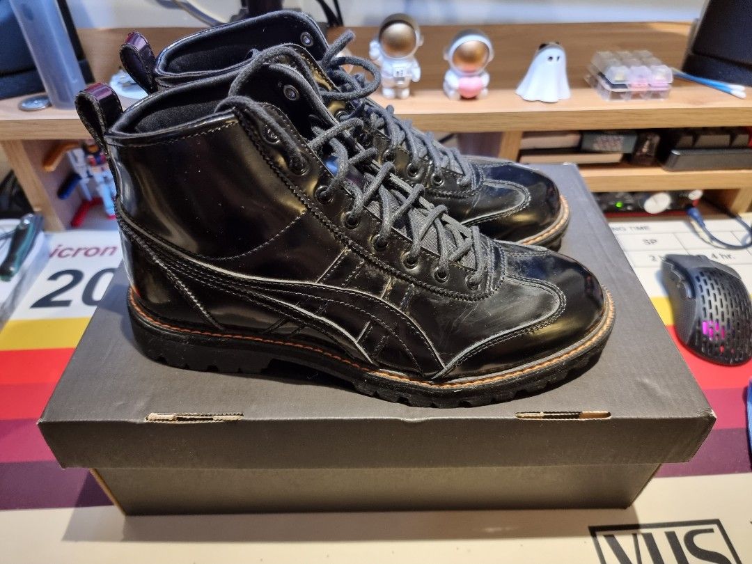 Onitsuka Tiger Mexico Rinkan Boots (Orange-Black Japan only