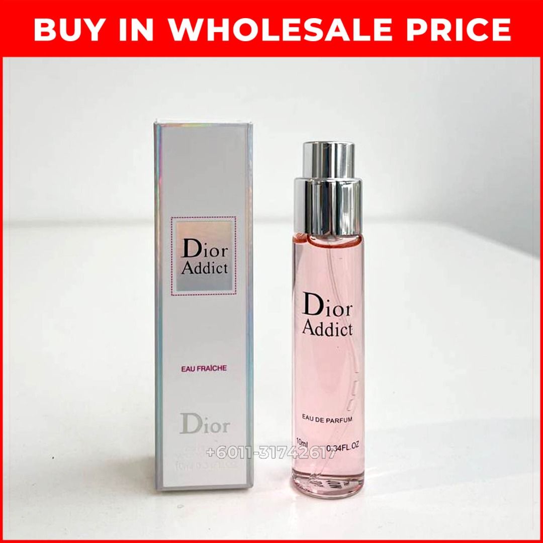 ORIGINAL DIOR ADDICT EAU FRAICHE 10ML EDT FOR WOMEN WITH SPRAYER