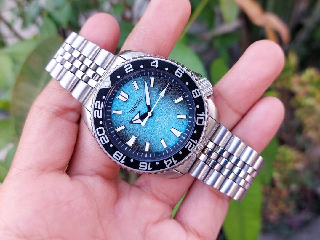 Original Pre-owned Seiko Mod Blue Dialed Automatic Diver's Watch, Men's  Fashion, Watches & Accessories, Watches on Carousell