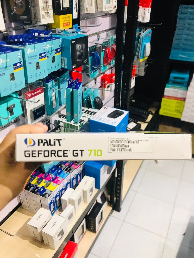 Palit GT710 2GB DDR3 NVIDIA GEFORCE GPU (Category: Computer Parts) located in Makati City. Submitted by techubstoreandaccessories (Listing ID 1223213364, Image 3). Description: Palit GT710 2GB DDR3 NVIDIA GEFORCE GPU Onhand ready to ship‼️‼️ ✅BRANDNEW ORIGINAL & SEALED ✅ACTUAL PICTURE POSTED ✅ACCEPT WALK IN/PICK UP CLIENT (Mon-Fri 8am-7pm)( Saturday10am-4pm) 📍Location: Evangelista St. Makati City ✅ACCEPT BULK ORDERS WITH DISCOUNT ✅MODE OF PAYMEN