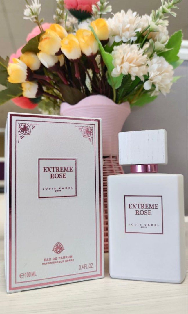 Parfum Louis Varel Extreme Rose, Kesehatan & Kecantikan, Parfum, Kuku &  Lainnya di Carousell