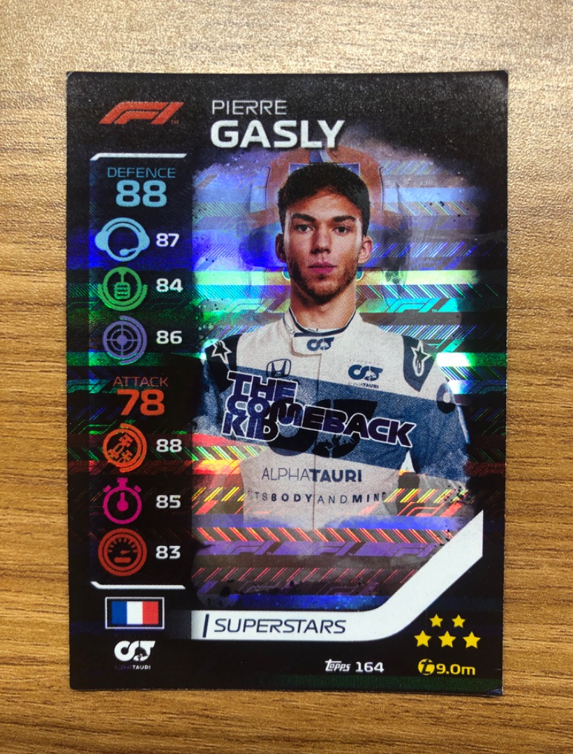 Pierre Gasly Superstars 2020, Hobbies & Toys, Toys & Games on Carousell