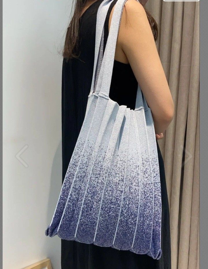 PLEATSMAMA  KNIT PLEATS BAG ALL