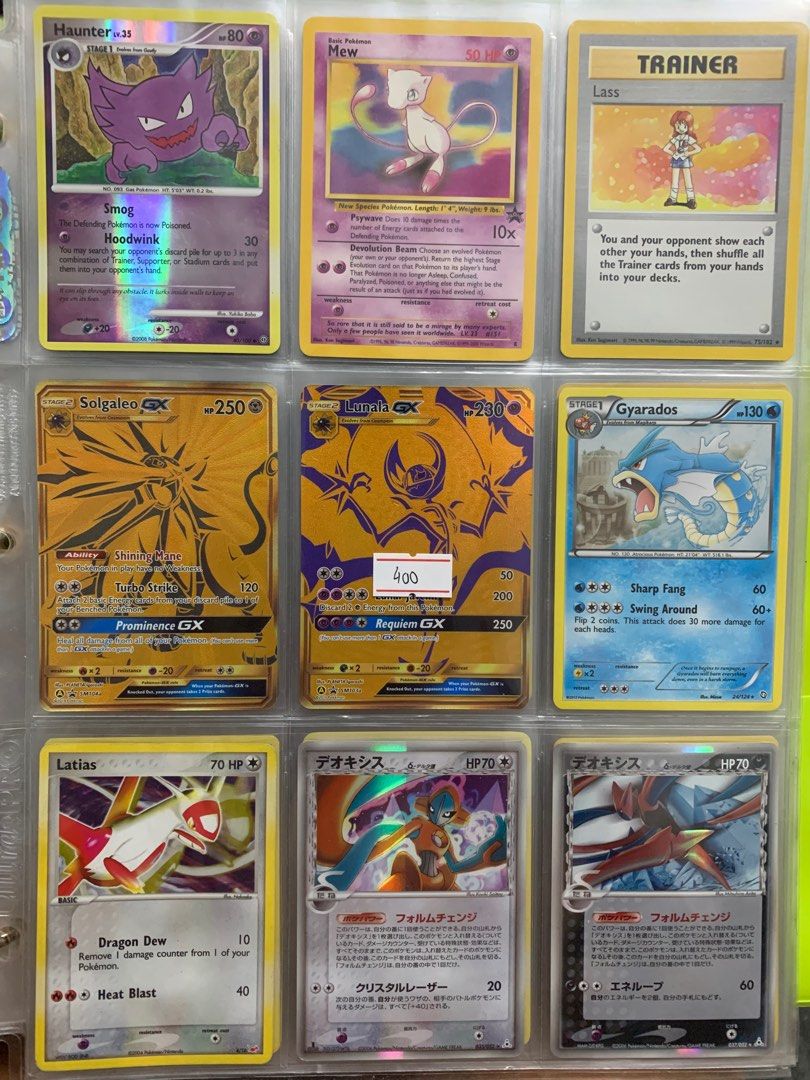 Pokemon TCG binder cards (March 29) on Carousell