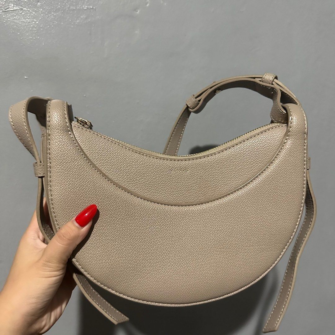 Polene Numero Un Nano (Taupe), Luxury, Bags & Wallets on Carousell