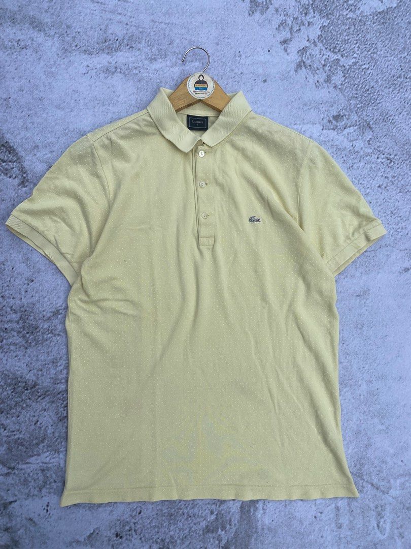 Polo Shirt lacoste second original kaos kerah lacoste polkadot
