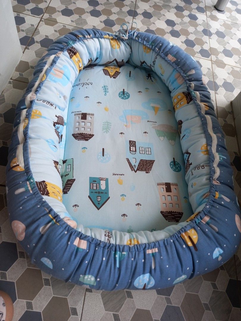 Preloved KUMA KUMA baby nest kasur travel bayi thrift bedding
