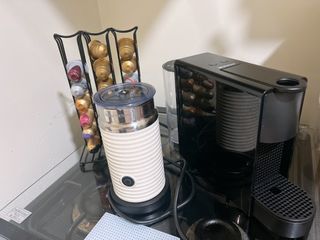 Preloved Nespresso Essenza Mini and Aeroccino 3 (free 30 pods and holder)