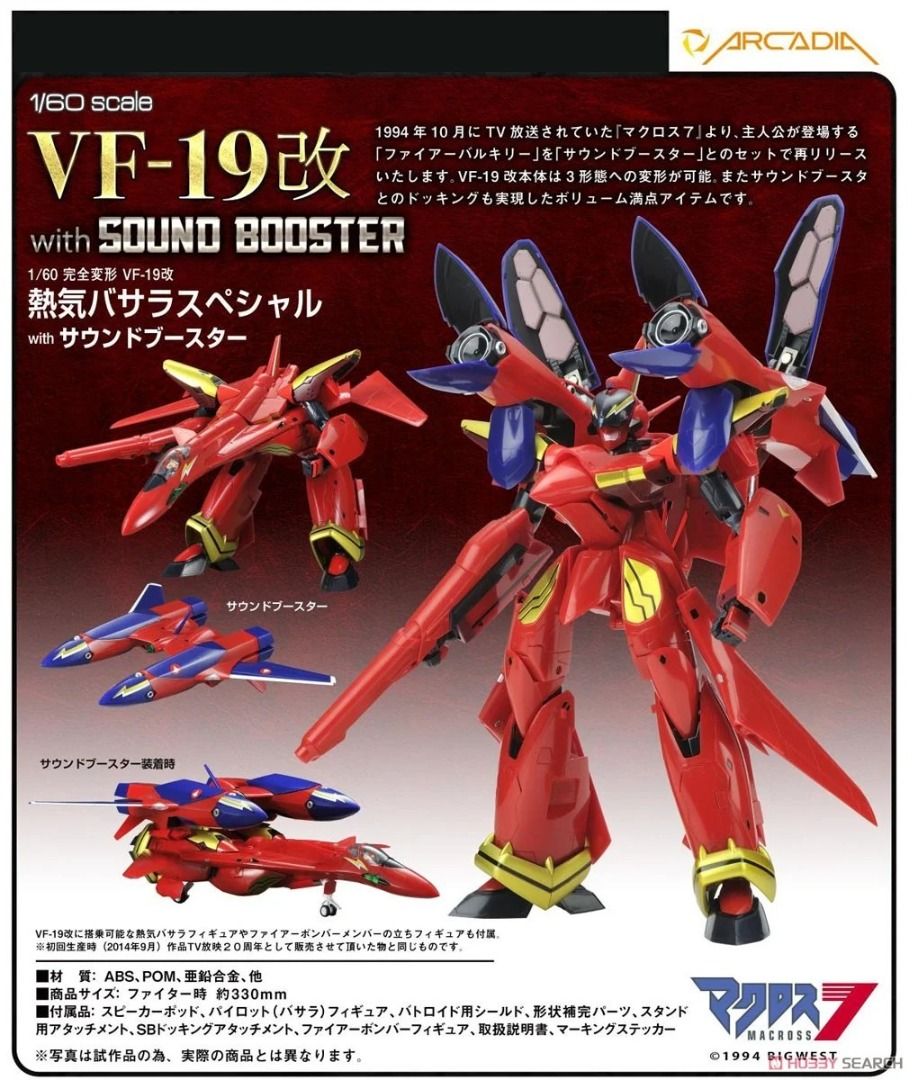 VF HI-METAL マクロス7 VF-19改 ファイヤーバルキリー用 サウンド