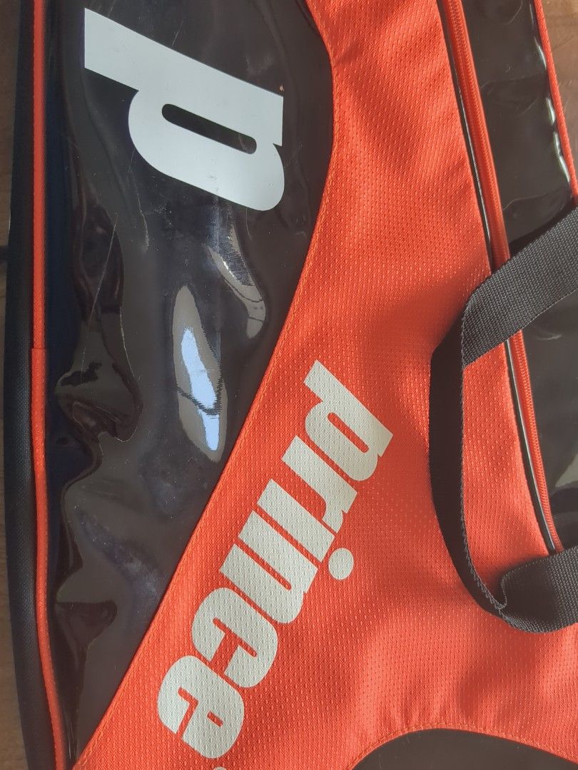 Prince 6 racket tennis bag, Sports Equipment, Sports & Games, Racket