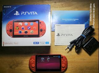 PS Vita Slim Metallic Red (Super Rare)
