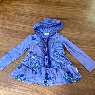 Purple Hoodie for girs3-4t