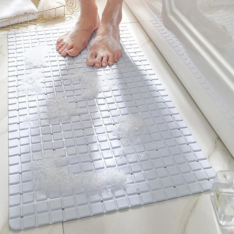 Non Slip Bath Mat Shower Mats With Feet Massage, Eco-friendly Pvc Anti  Mould Bathroom Bathtub Mat,40 X 70cm