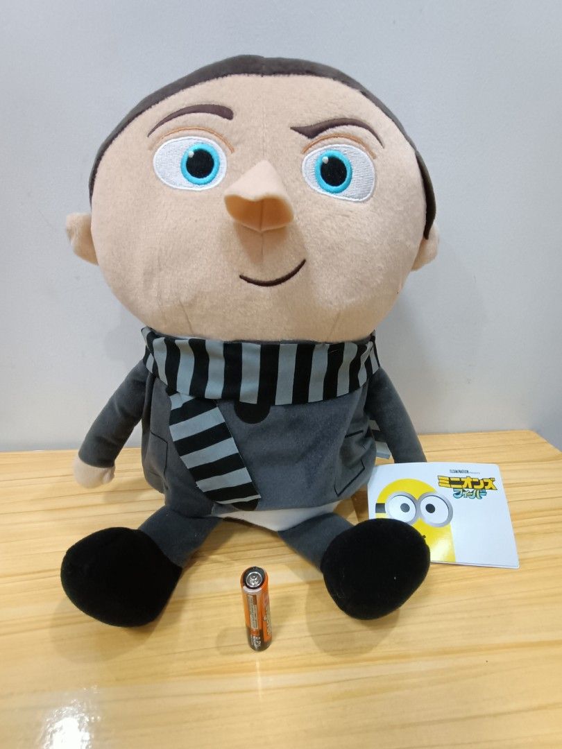 Rare GRU from Minions Plush (Category: Plushies & Soft Toys) located in Quezon City. Submitted by babylianne (Listing ID 1223388884, Image 2). Description: Rare GRU - Minion Character Size: Jumbo Soft and Huggable Brandnew with.papertag Original Imported from Japam.